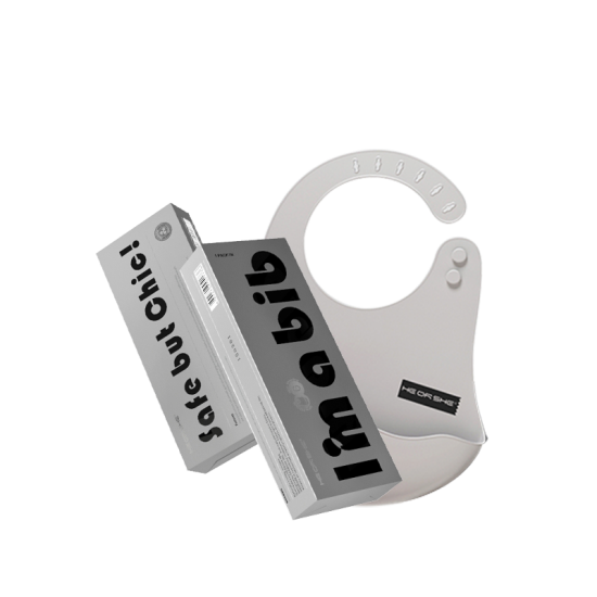 HEORSHE silikoninis seilinukas, PILKA