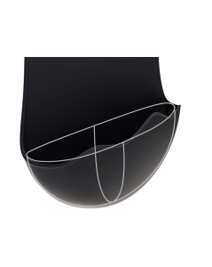 HEORSHE silikoninis seilinukas, BALTA