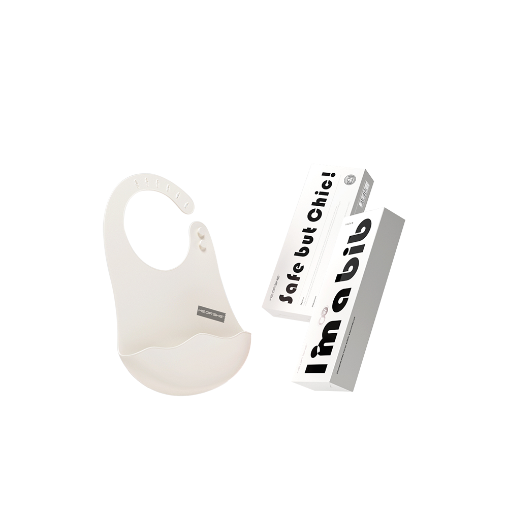 HEORSHE silikoninis seilinukas, BALTA