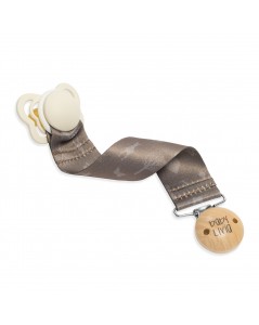 BABY LIVIA čiulptuko laikiklis su žiedeliu, DEEP TOUPE