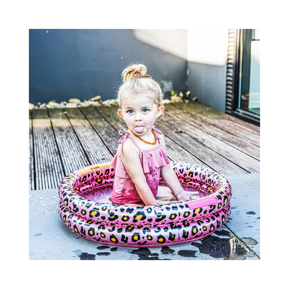 SWIM ESSENTIALS pripučiamas baseinas, PANTHER ROSE Ø 60 cm