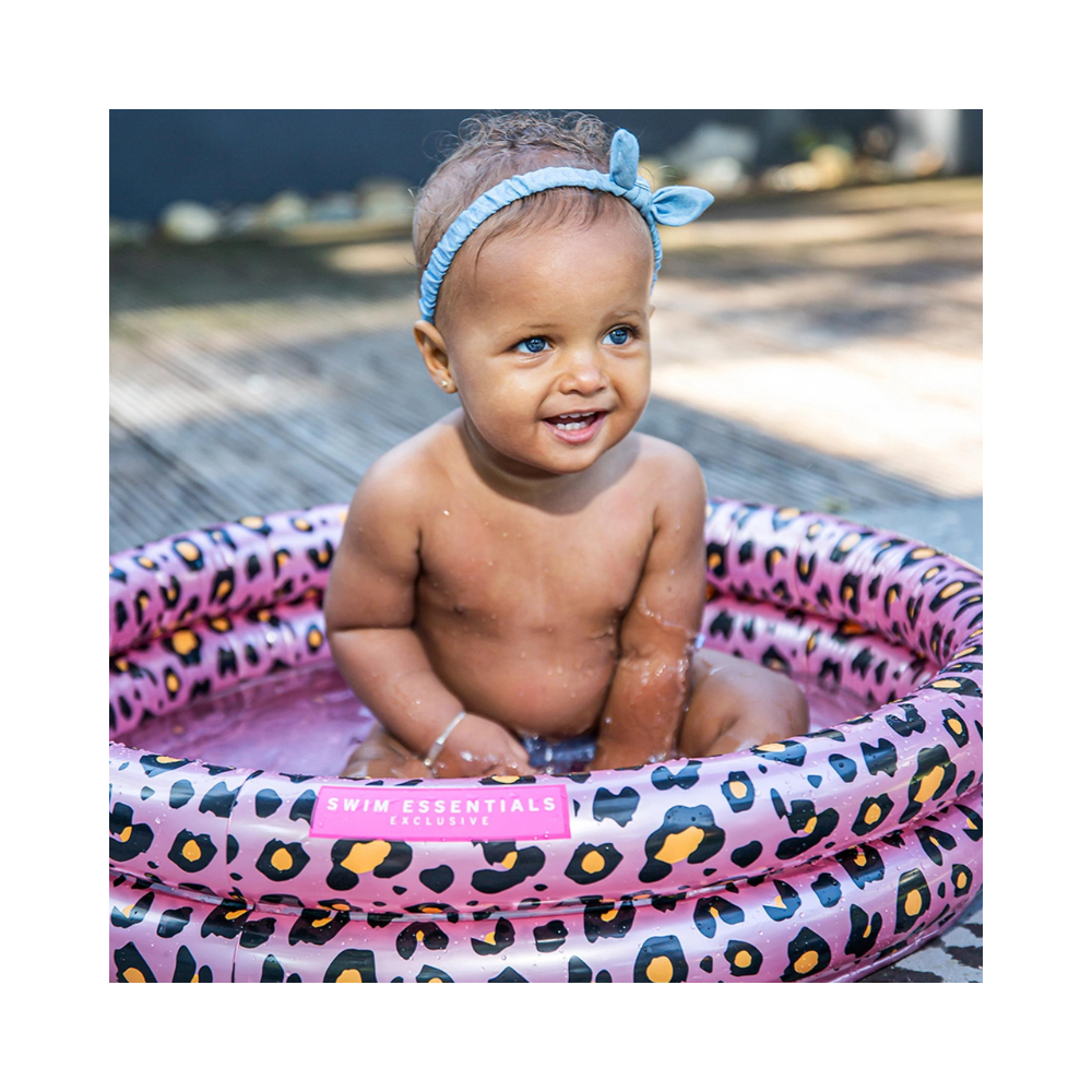 SWIM ESSENTIALS pripučiamas baseinas, PANTHER ROSE Ø 60 cm