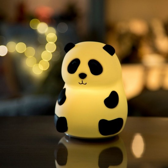 RABBIT AND FRIENDS Silikoninė lempa PANDA