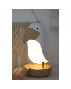 RABBIT AND FRIENDS Lempa PUFINAS ROŽINĖ