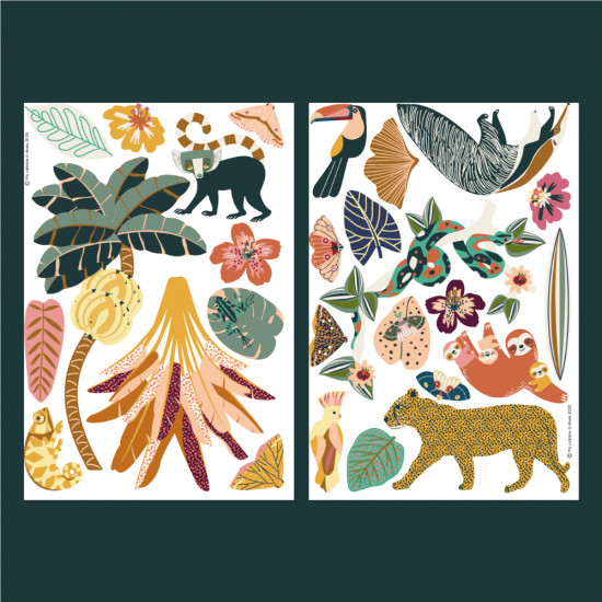 MA CABANE À RÊVES MAGNETAI, DŽIUNGLĖS