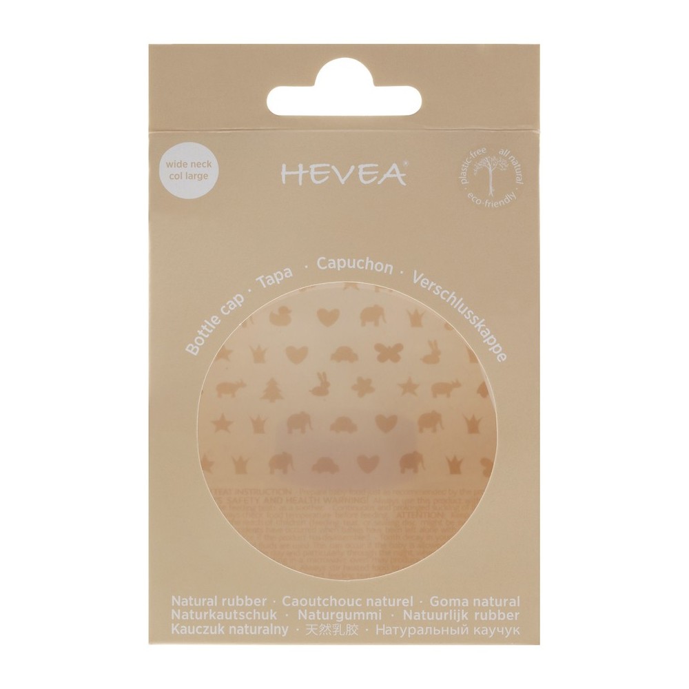 HEVEA stiklinio buteliuko žindukas, 0-3 mėn.