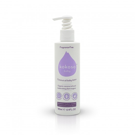 KOKOSO BABY losjonas be kvapo, 200 ml.