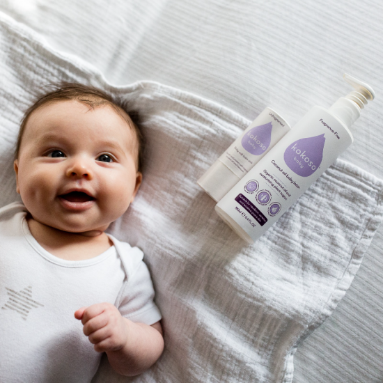 KOKOSO BABY losjonas vaikams, Be kvapo, 200 ml.