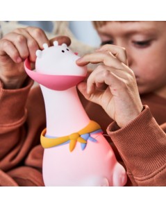 RABBIT AND FRIENDS Silikoninė lempa ŽIRAFA