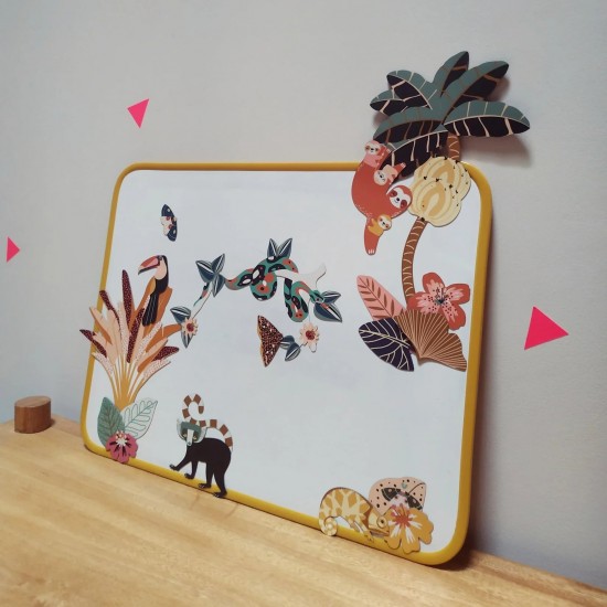 MA CABANE À RÊVES MAGNETINĖ LENTA MOKYKLA, MIEL