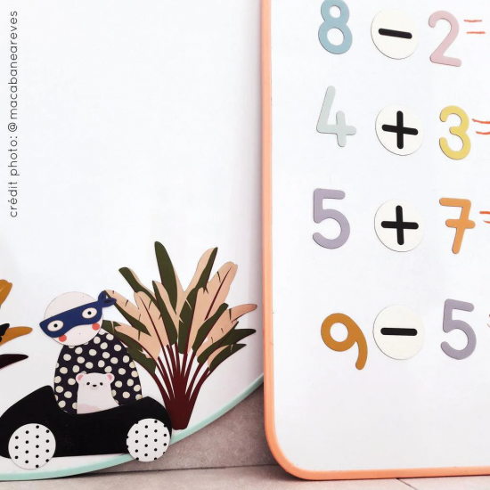 MA CABANE À RÊVES MAGNETAI, SKAIČIAI