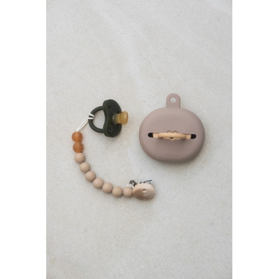 HEVEA čiulptuko laikiklis, SANDY NUDE