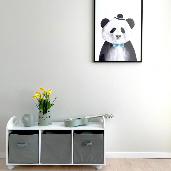 HAPPILY Silikoninis vazonas, TIGRAS, ŽALIA