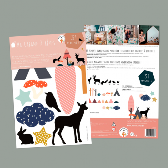 MA CABANE À RÊVES MAGNETAI, MIŠKŲ GYVENTOJAI