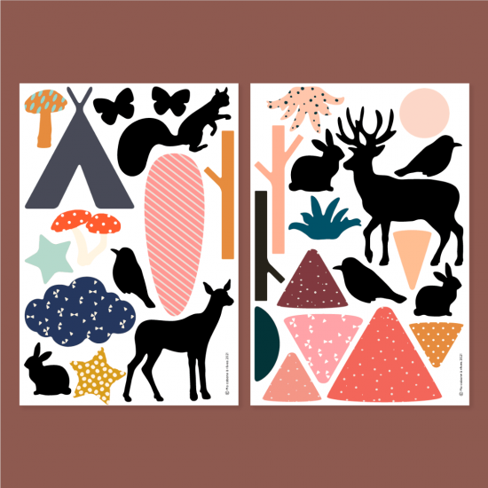 MA CABANE À RÊVES MAGNETAI, MIŠKŲ GYVENTOJAI