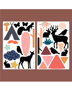 MA CABANE À RÊVES MAGNETAI, MIŠKŲ GYVENTOJAI