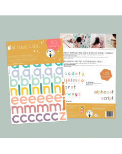 MA CABANE À RÊVES MAGNETAI, MAŽOSIOS RAIDĖS, 125 vnt.