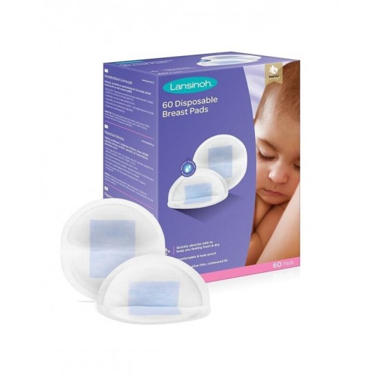 Lansinoh vienkartiniai įklotai į liemenėlę, 60vnt