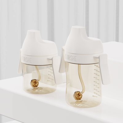 HEORSHE gertuvė kūdikiui 300 ml., 9+, BALTA