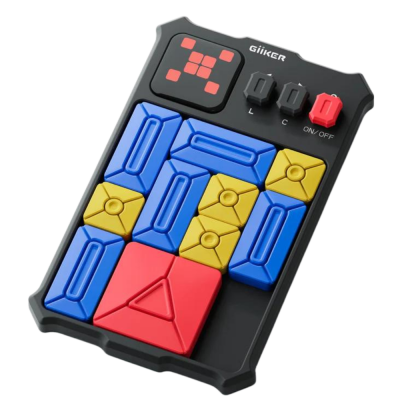 GIIKER SUPER SLIDE interaktyvi konsolė smegenų veiklai ir loginiam mąstymui, JUODA