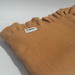 DANI&MARC muslino pledas vaikams, 100x130, plytų