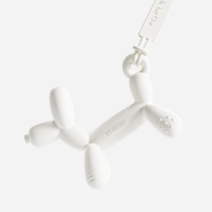 HEORSHE silikoninis kramtukas PUPPY, BALTA