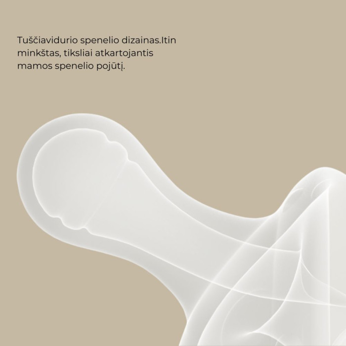 HEORSHE baltas kramtukas kūdikiams – patogi forma, be BPA