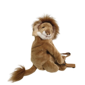 Žaisminga liūto kuprinė vaikams – originali dovana, patogi su reguliuojamomis petnešomis.