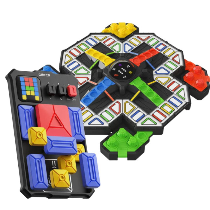GIIKER edukacinių žaidimų rinkinys: Super Ludo + Super Slide