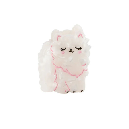 Mergaičių plaukų segtukas – persų katė