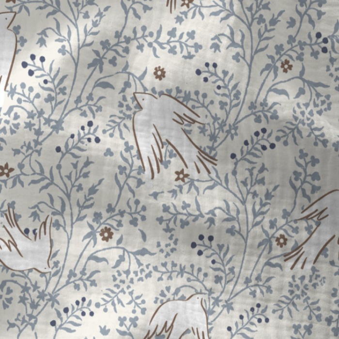 DANI&MARC muslino paklodė su guma kūdikiui, 120x60, įvairių spalvų