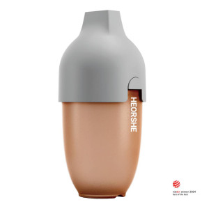 heorshe-silikoninis-buteliukas-kudikiui-240ml-pilkas-su-anti-colic-sistema