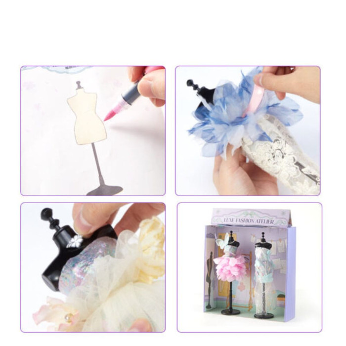 MIDEER Vakarinių suknelių kūrybos rinkinys